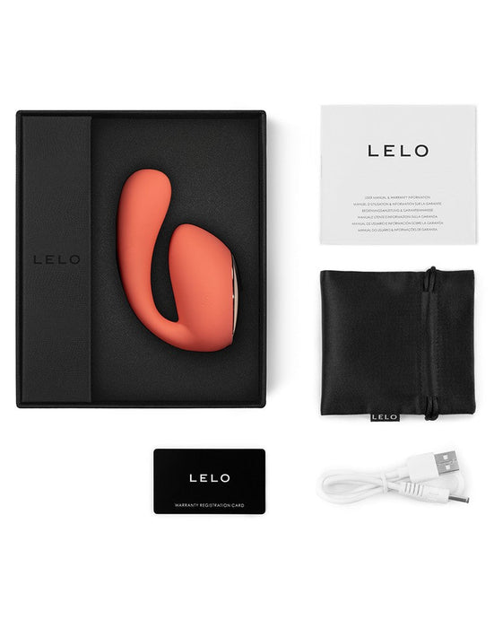 LELO - Ida Wave - Dual stimulation Vibrator Met Wave motion technologie En App Control - koraal-Laced-up.nl
