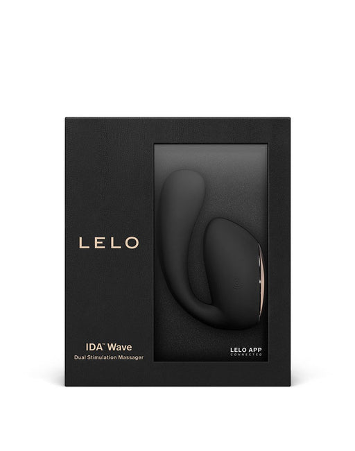 LELO - Ida Wave - Dual stimulation Vibrator Met Wave motion technologie En App Control - Zwart-Laced-up.nl