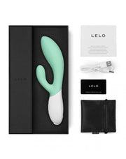 LELO - Ina 3 - Rabbit Vibrator - Lichtgroen-Laced-up.nl