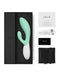 LELO - Ina 3 - Rabbit Vibrator - Lichtgroen-Erotiekvoordeel.nl