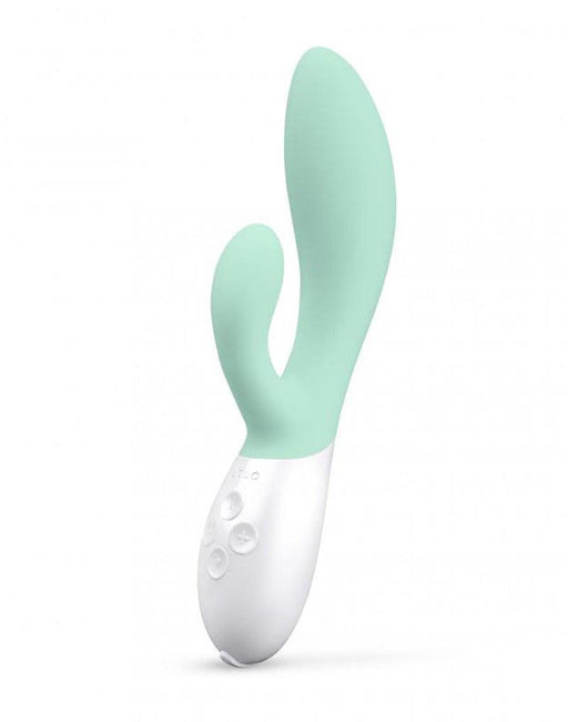 LELO - Ina 3 - Rabbit Vibrator - Lichtgroen-Laced-up.nl
