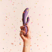 LELO - Ina Thrust - Rabbit Vibrator met Stootbeweging - Paars-Erotiekvoordeel.nl