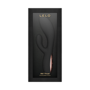 LELO - Ina Thrust - Rabbit Vibrator met Stootbeweging - Zwart-Erotiekvoordeel.nl