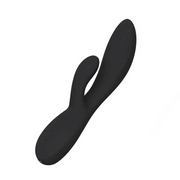 LELO - Ina Thrust - Rabbit Vibrator met Stootbeweging - Zwart-Erotiekvoordeel.nl