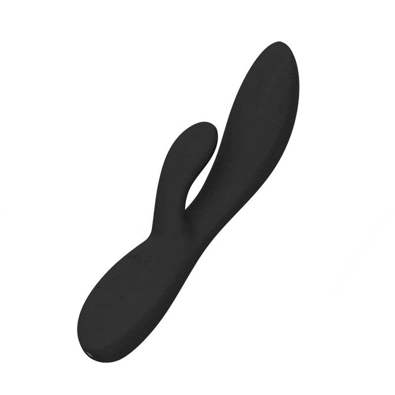 LELO - Ina Thrust - Rabbit Vibrator met Stootbeweging - Zwart-Erotiekvoordeel.nl