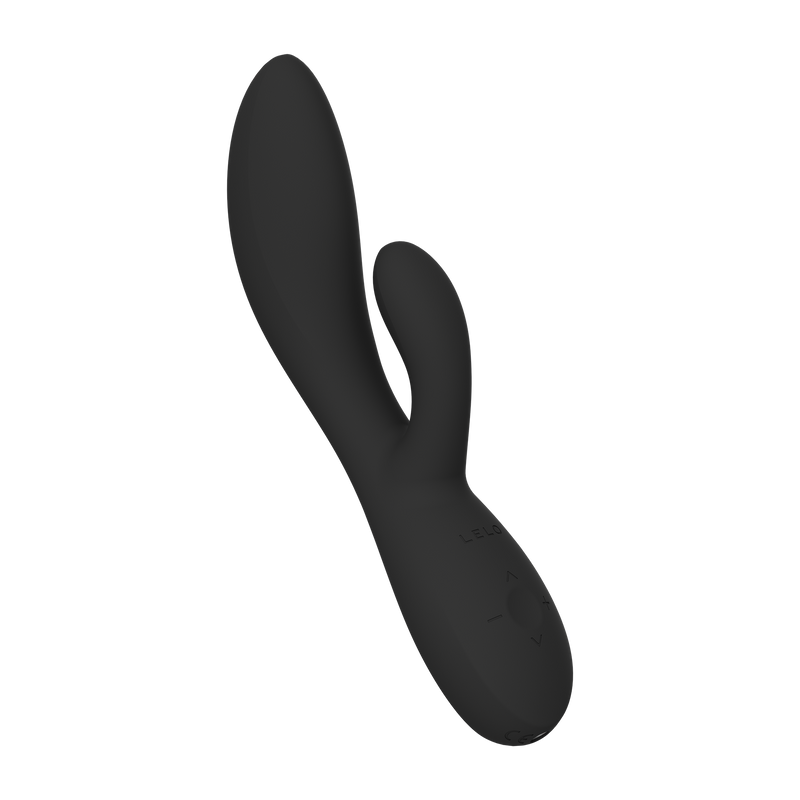 LELO - Ina Thrust - Rabbit Vibrator met Stootbeweging - Zwart-Erotiekvoordeel.nl