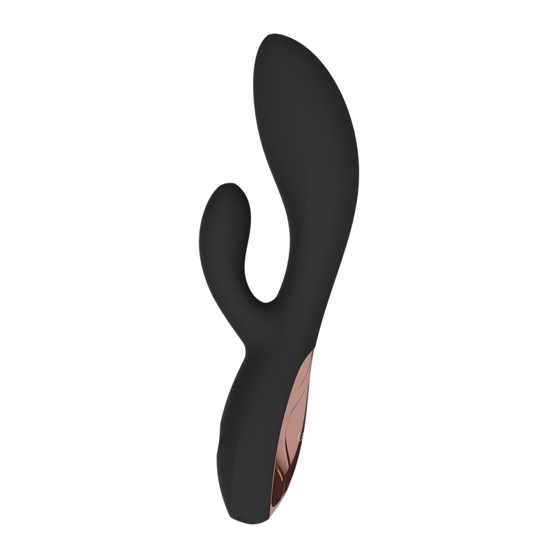 LELO - Ina Thrust - Rabbit Vibrator met Stootbeweging - Zwart-Erotiekvoordeel.nl