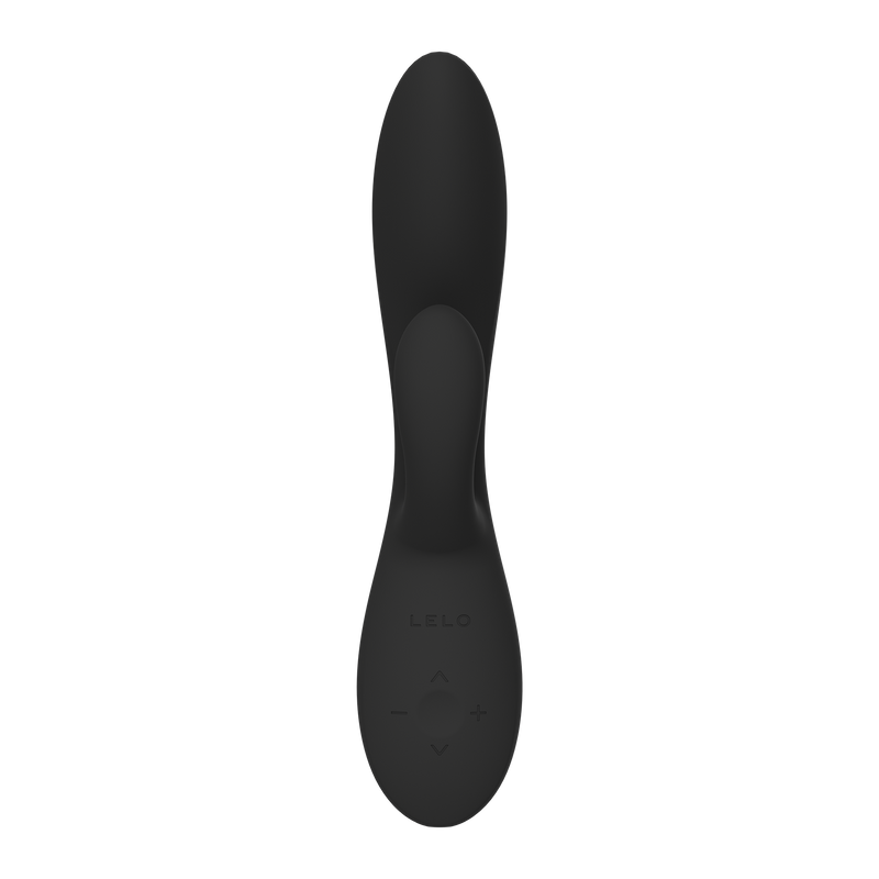 LELO - Ina Thrust - Rabbit Vibrator met Stootbeweging - Zwart-Erotiekvoordeel.nl