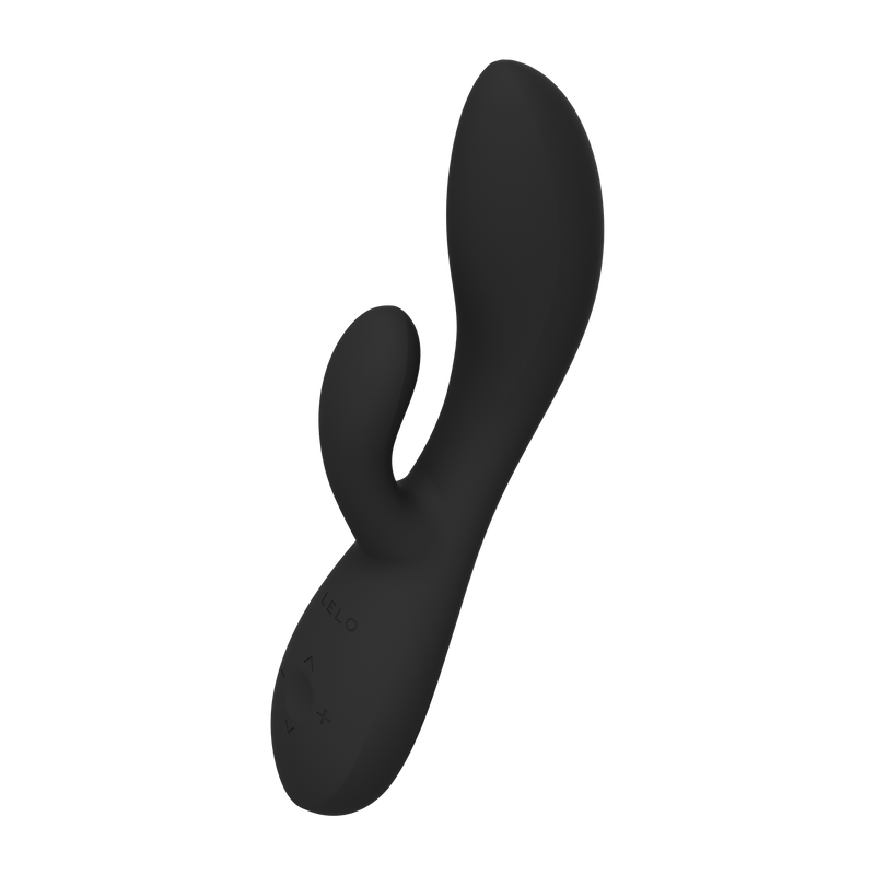 LELO - Ina Thrust - Rabbit Vibrator met Stootbeweging - Zwart-Erotiekvoordeel.nl