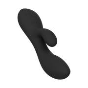 LELO - Ina Thrust - Rabbit Vibrator met Stootbeweging - Zwart-Erotiekvoordeel.nl