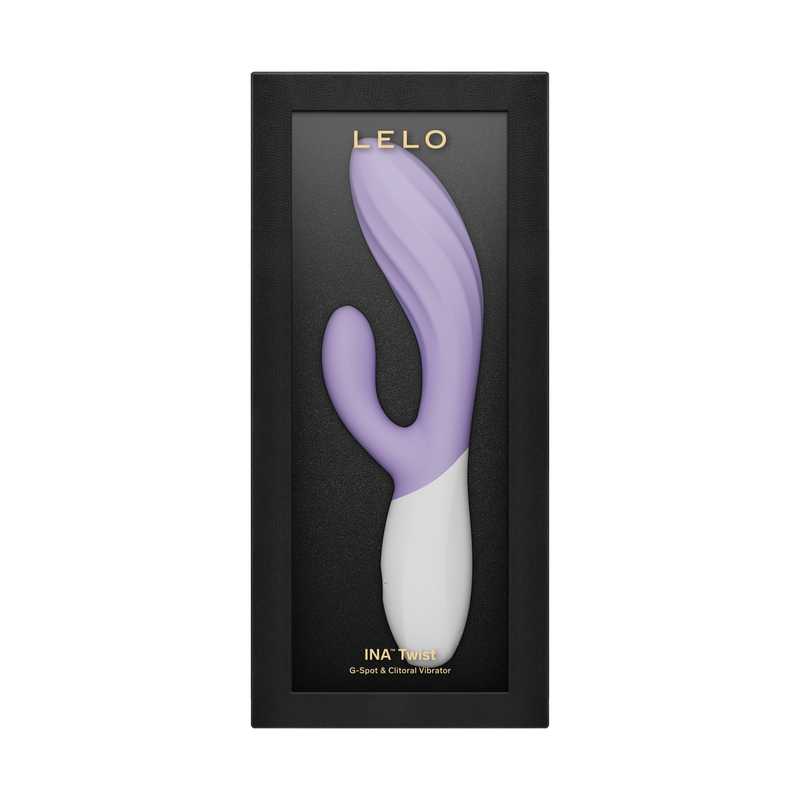 LELO - Ina Twist - Rabbit Vibrator - Lavendel-Erotiekvoordeel.nl