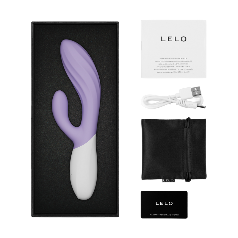LELO - Ina Twist - Rabbit Vibrator - Lavendel-Erotiekvoordeel.nl