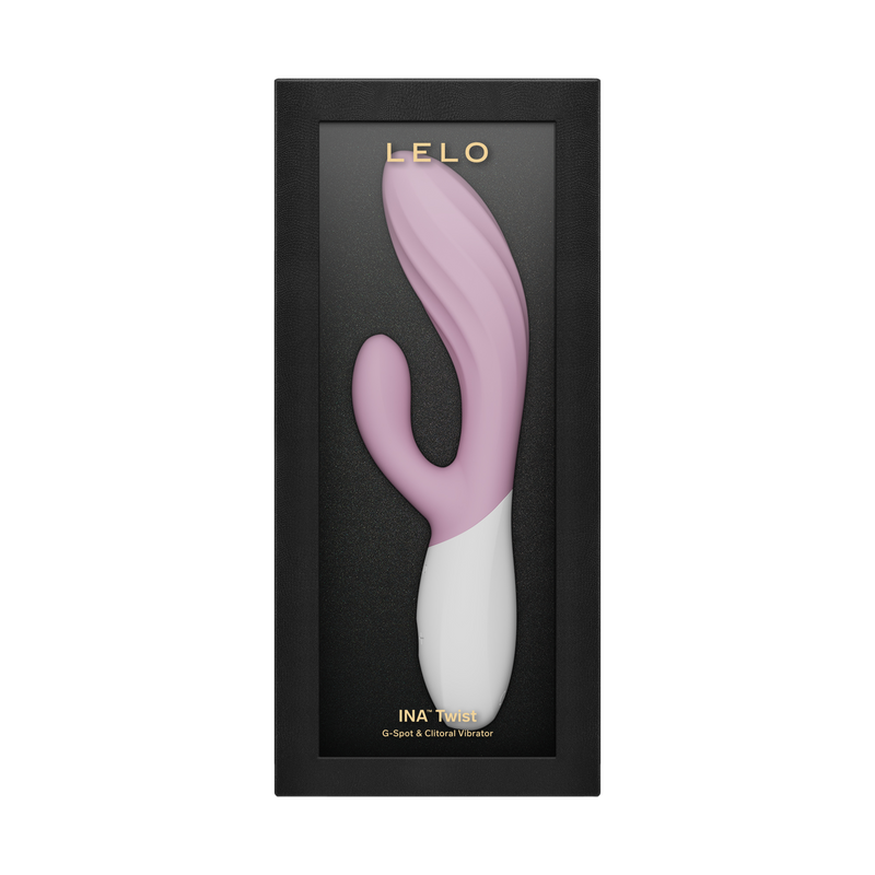 LELO - Ina Twist - Rabbit Vibrator - Lichtroze-Erotiekvoordeel.nl