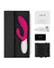 LELO - Ina Wave 2 - Rabbit Vibrator - Fuchsia Roze-Laced-up.nl
