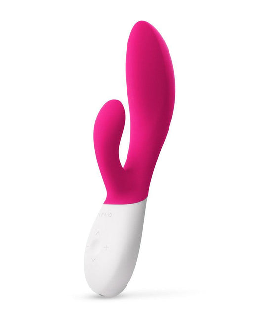 LELO - Ina Wave 2 - Rabbit Vibrator - Fuchsia Roze-Laced-up.nl