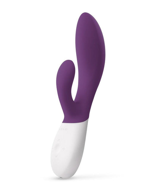 LELO - Ina Wave 2 - Rabbit Vibrator - Plum Paars-Laced-up.nl