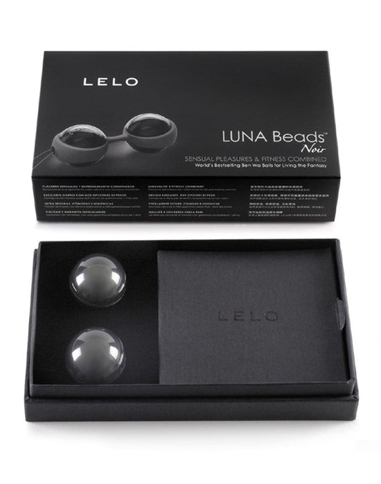 LELO - Luna Beads Noir - Vaginale Balletjes-Laced-up.nl
