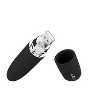 LELO - Mia 3 - Pucker Up - Vibromasseur en forme de rouge à lèvres - Noir - Laced-up.nl