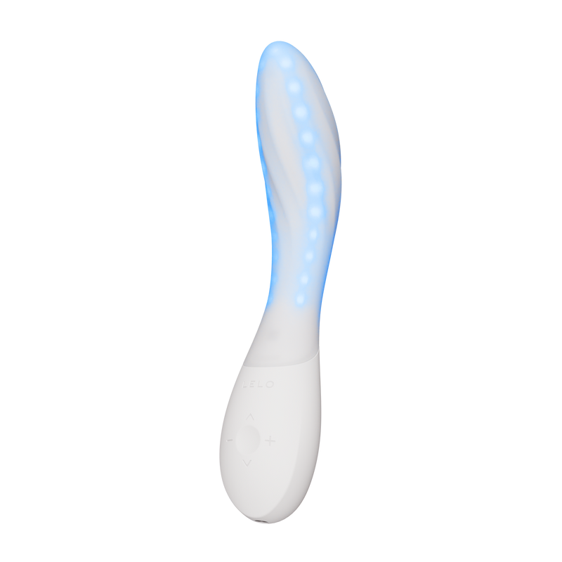 LELO - Mona Spectra - Wellness Massager met Rood Licht - Wit-Erotiekvoordeel.nl