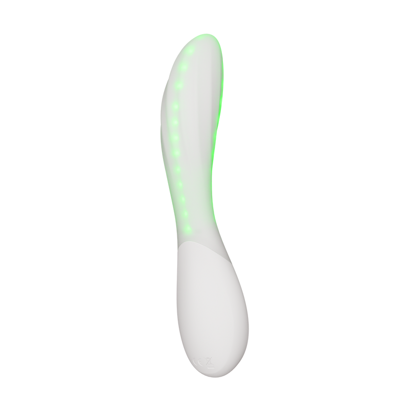 LELO - Mona Spectra - Wellness Massager met Rood Licht - Wit-Erotiekvoordeel.nl
