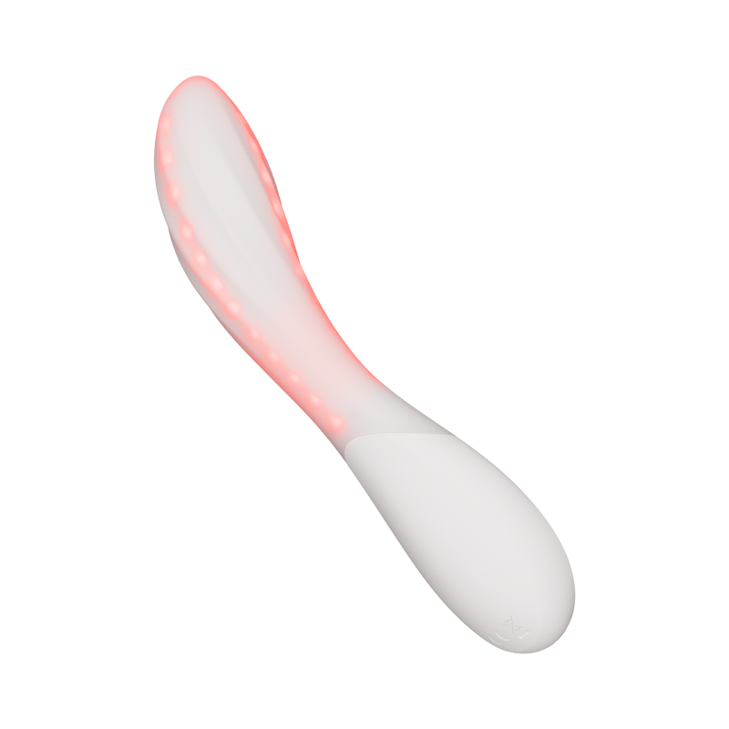 LELO - Mona Spectra - Wellness Massager met Rood Licht - Wit-Erotiekvoordeel.nl