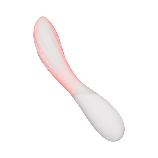 LELO - Mona Spectra - Wellness Massager met Rood Licht - Wit-Erotiekvoordeel.nl
