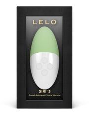 LELO - Siri 3 - Pulse Play Vibrator - Reageert op Geluid en Muziek - Lichtgroen-laced-up.nl