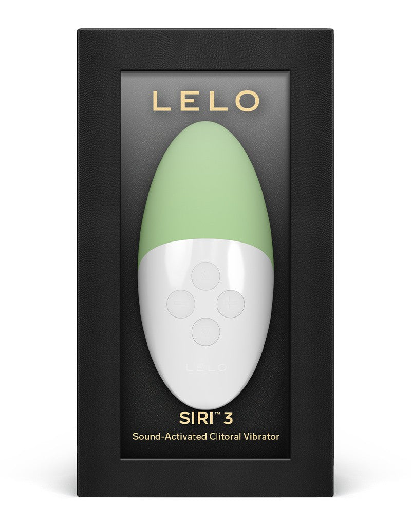 LELO - Siri 3 - Pulse Play Vibrator - Reageert op Geluid en Muziek - Lichtgroen-laced-up.nl