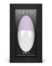 LELO - Siri 3 - Pulse Play Vibrator - Reageert op Geluid en Muziek - Lila-laced-up.nl