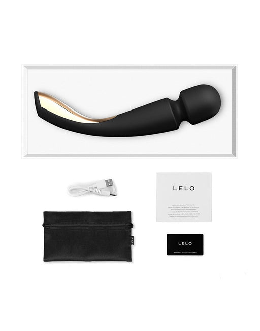 LELO - Smart Wand 2 - Wand Vibrator - Zwart-Laced-up.nl