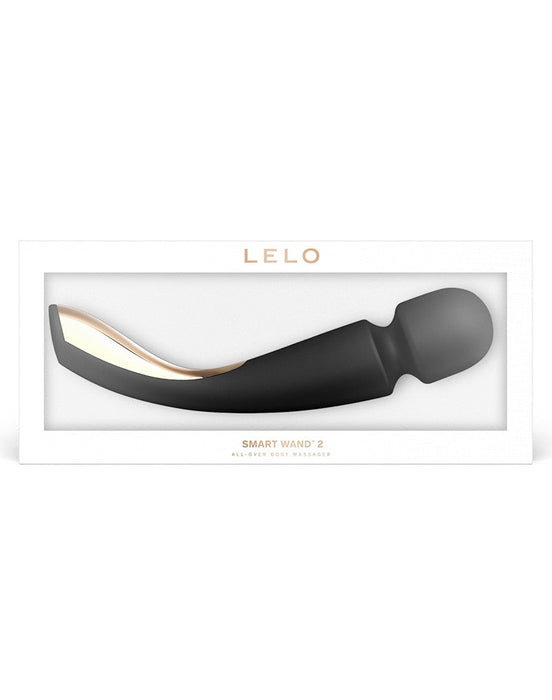 LELO - Smart Wand 2.0 Medium - Wand Vibrator - Zwart-Laced-up.nl
