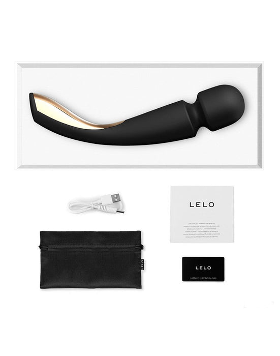 LELO - Smart Wand 2.0 Medium - Wand Vibrator - Zwart-Laced-up.nl