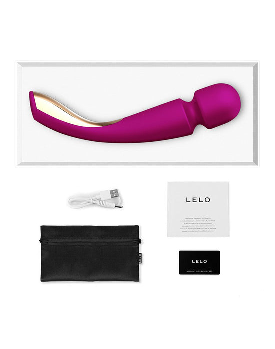 LELO - Smart Wand Medium - Wand Vibrator - Roze-Laced-up.nl