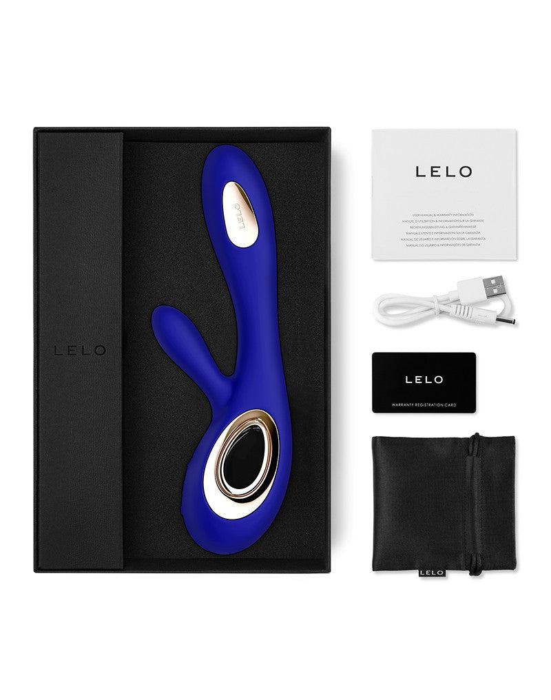 LELO - Soraya Wave - Rabbit Vibrator - Blauw-Laced-up.nl