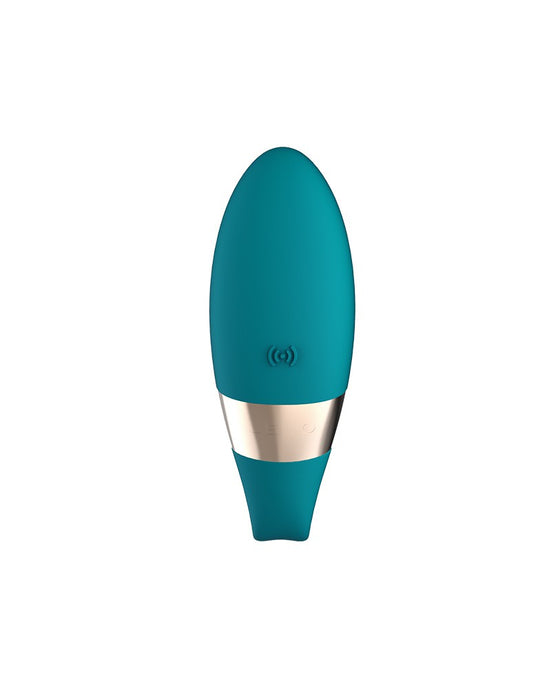LELO - Tiani Duo - Partner Vibrator Met Afstandsbediening - Turquoise-Laced-up.nl