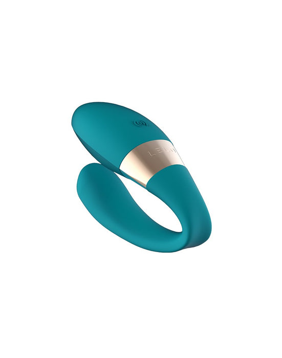 LELO - Tiani Duo - Partner Vibrator Met Afstandsbediening - Turquoise-Laced-up.nl