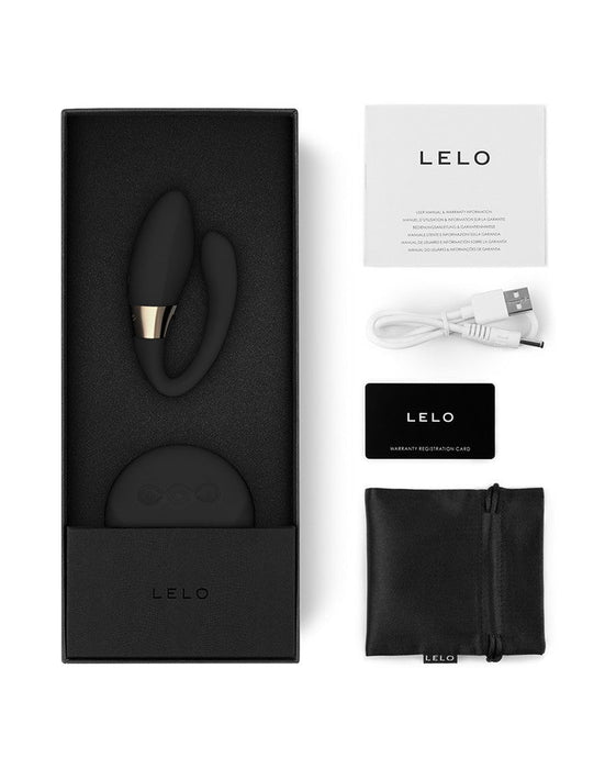 LELO - Tiani Duo - Partner Vibrator Met Afstandsbediening - Zwart-Laced-up.nl