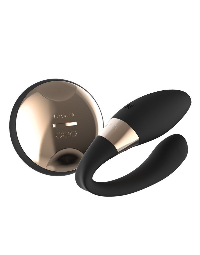 LELO - Tiani Duo - Partner Vibrator Met Afstandsbediening - Zwart-Erotiekvoordeel.nl