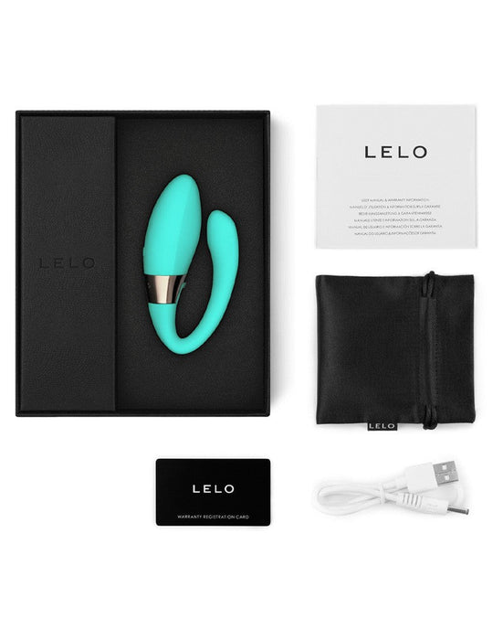 LELO - Tiani Harmony Dual Action - Partner Vibrator Met App Control - Turquoise-Laced-up.nl