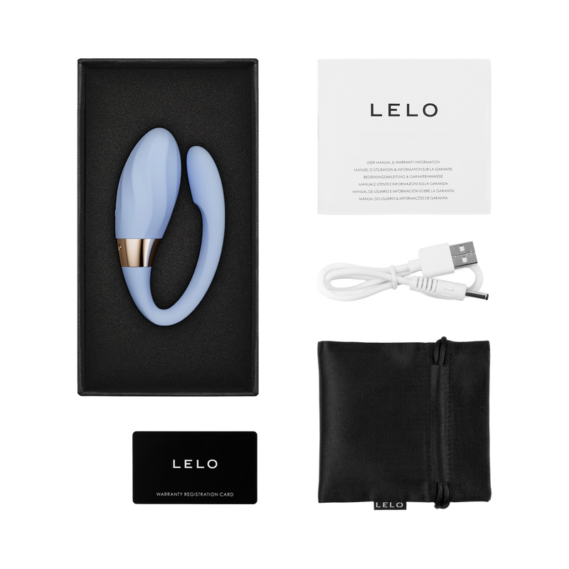 LELO - Tiani Twist - Dual-Action Partner Vibrator - Lichtblauw-Erotiekvoordeel.nl