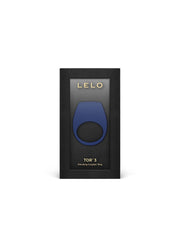 LELO - Tor 3 Vibrerende Cockring Voor Koppels met App Control - Blauw-Laced-up.nl