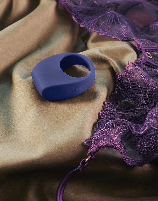 LELO - Tor 3 Vibrerende Cockring Voor Koppels met App Control - Blauw-Laced-up.nl