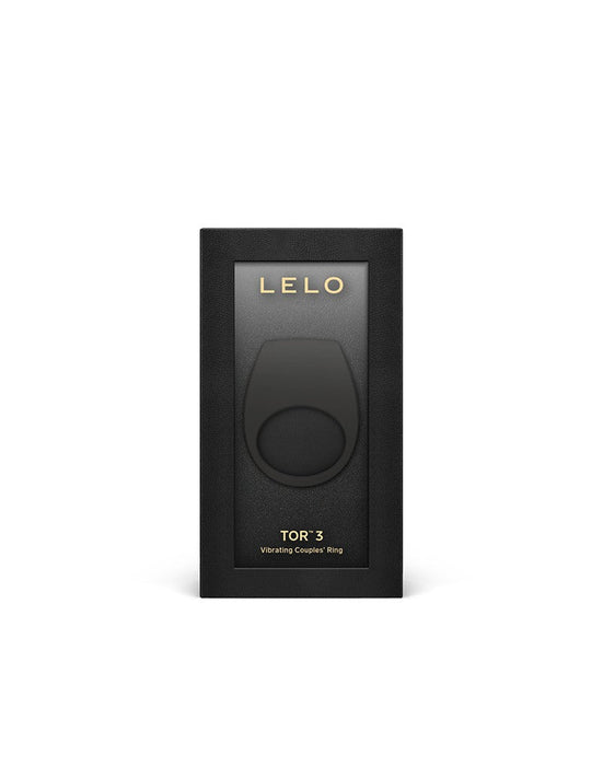 LELO - Tor 3 Vibrerende Cockring Voor Koppels met App Control - Zwart-Laced-up.nl