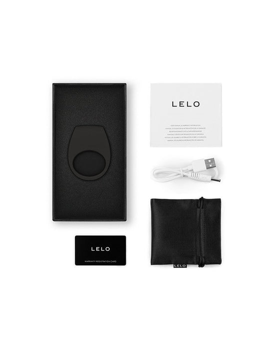 LELO - Tor 3 Vibrerende Cockring Voor Koppels met App Control - Zwart-Laced-up.nl