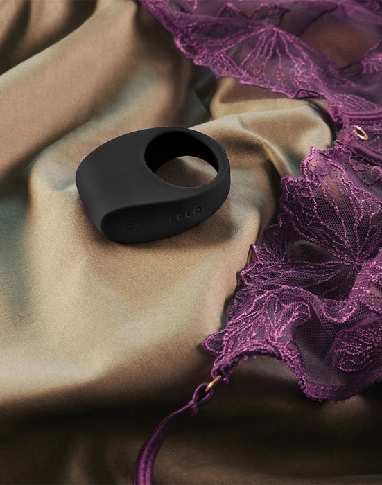 LELO - Tor 3 Vibrerende Cockring Voor Koppels met App Control - Zwart-Laced-up.nl