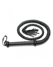 Rimba - Long fouet - 200 cm - Noir - Laced-up.nl