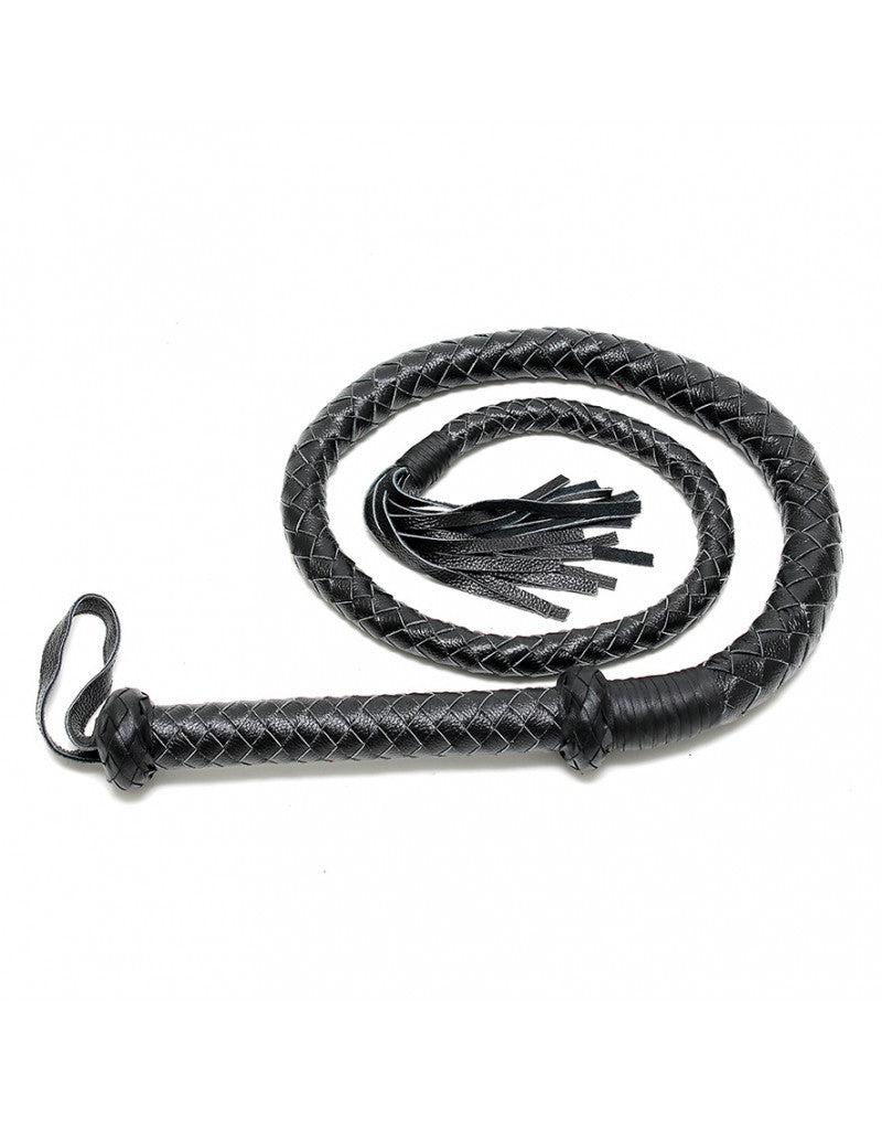 Rimba - Long fouet - 200 cm - Noir - Laced-up.nl