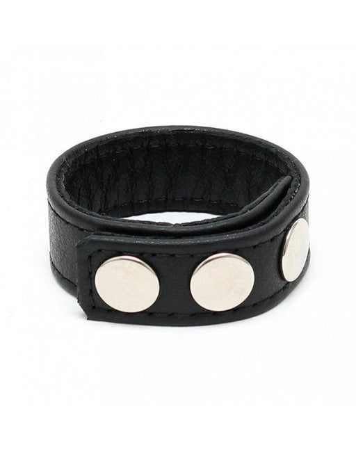 Rimba - Lederen Cockring Met Drukknopen-Laced-up.nl