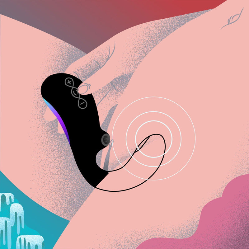 LELO - Enigma Double Sonic - Drievoudige stimulatie - App Control - Zwart-Erotiekvoordeel.nl