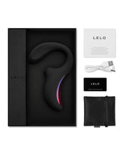 LELO - Enigma - G-spot en Luchtdruk Vibrator - Zwart-Erotiekvoordeel.nl